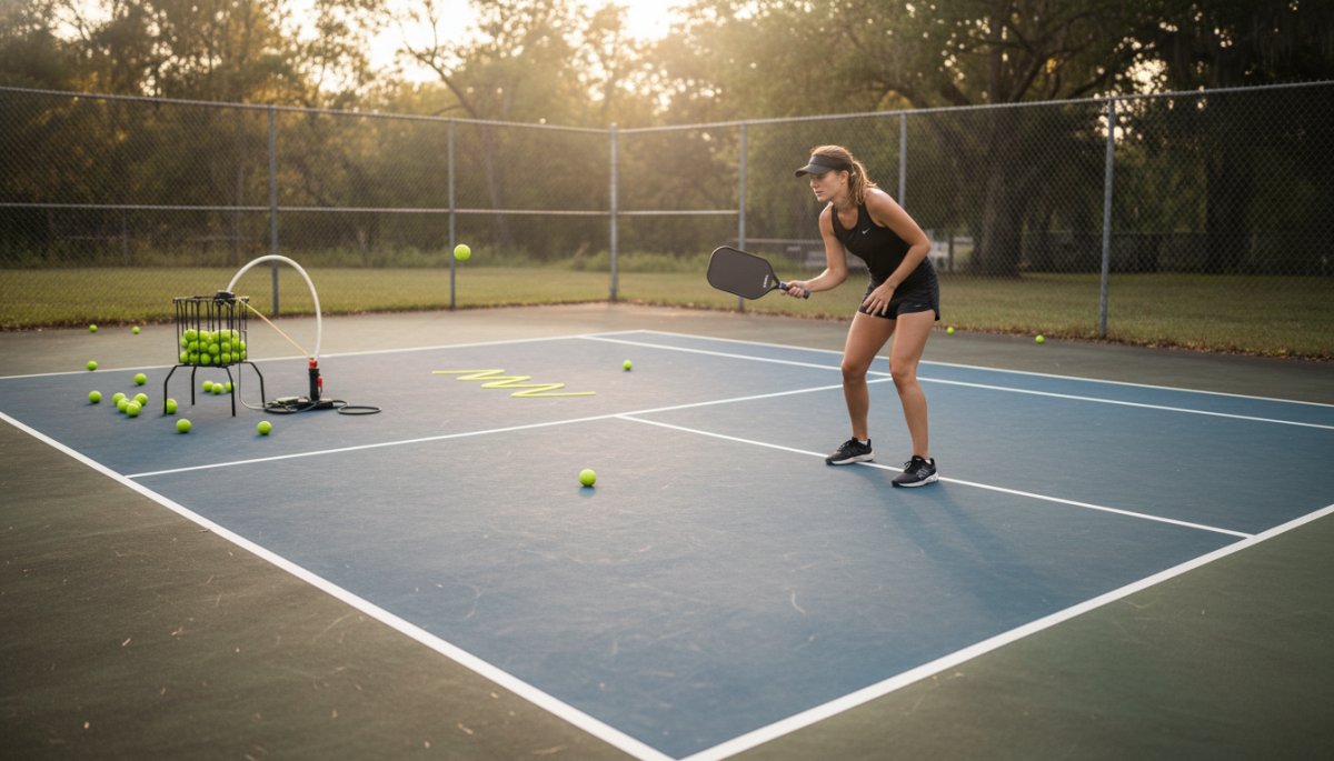 ピックルボール シングルス 練習方法 トレーニング