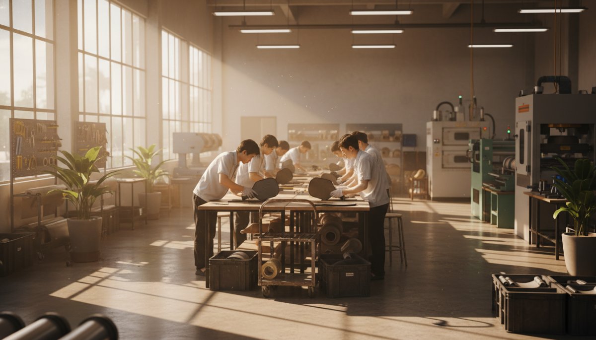 VNiピックルボールパドル製造工程