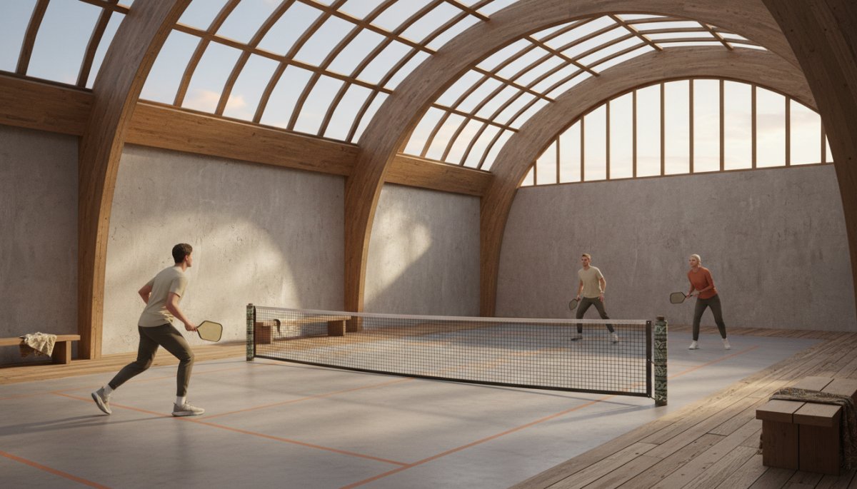 ピックルボールスポンサーシップとブランド展開のイメージ