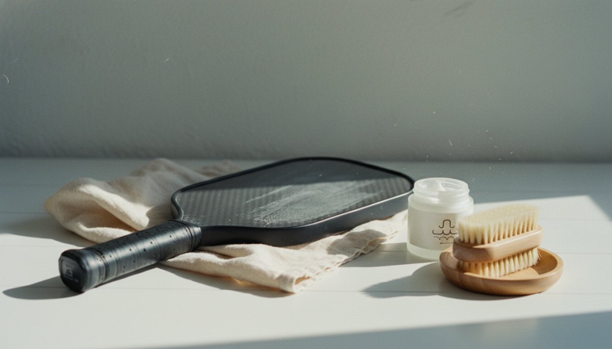 ピックルボールパドルのメンテナンスと保管方法