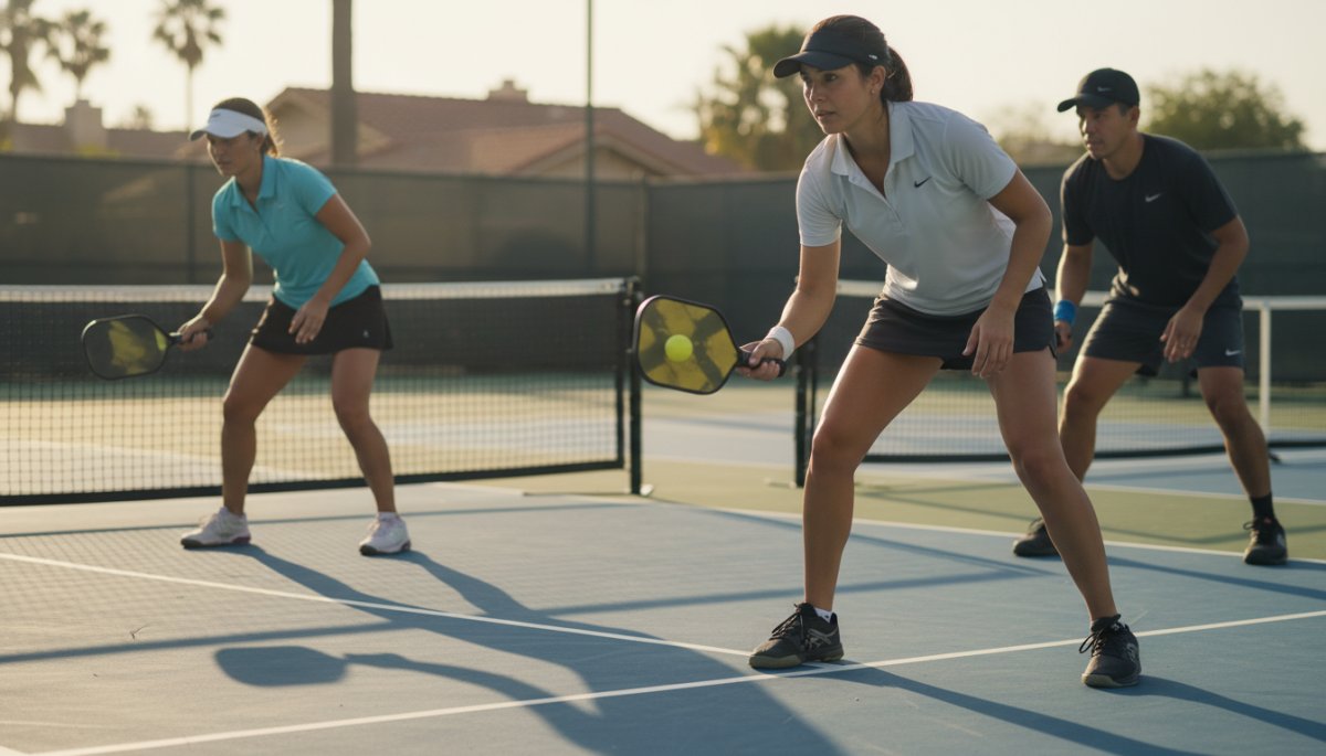 ピックルボール ディンク練習 キッチンライン テクニック
