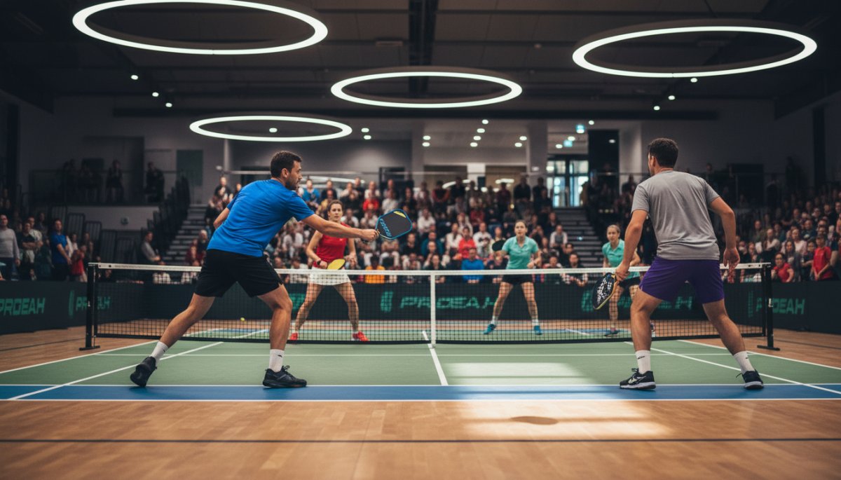 ヨーロッパのピックルボール大会 参加者