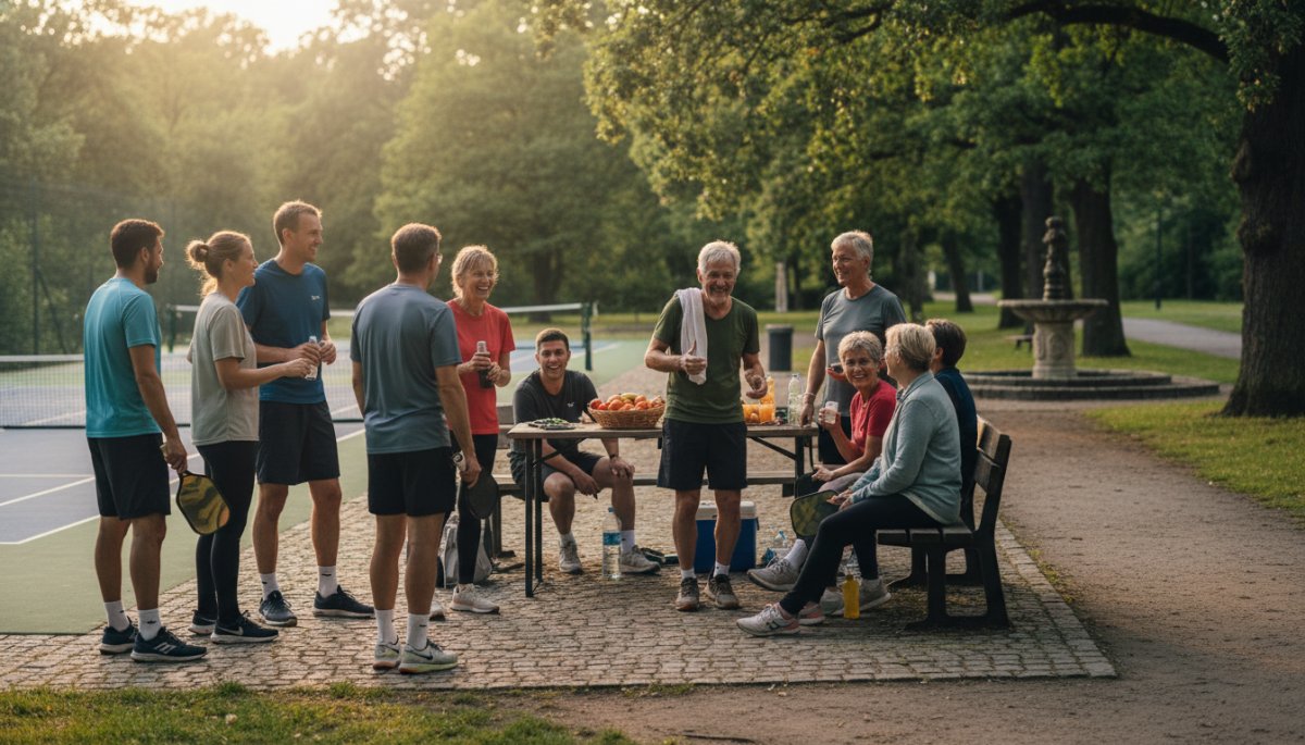 ヨーロッパのピックルボールコミュニティ 社交活動