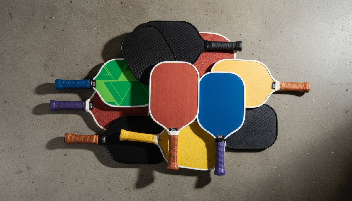 様々なブランドのピックルボールパドル比較