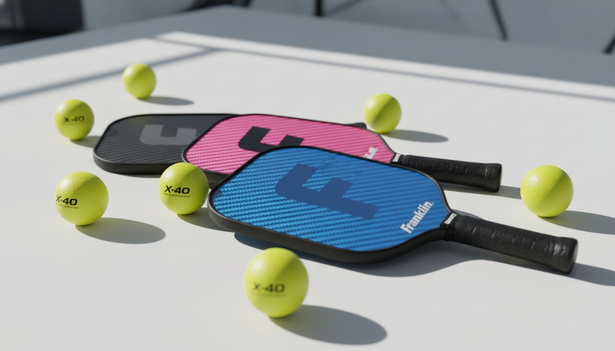 Franklinピックルボールパドルとボールのイメージ