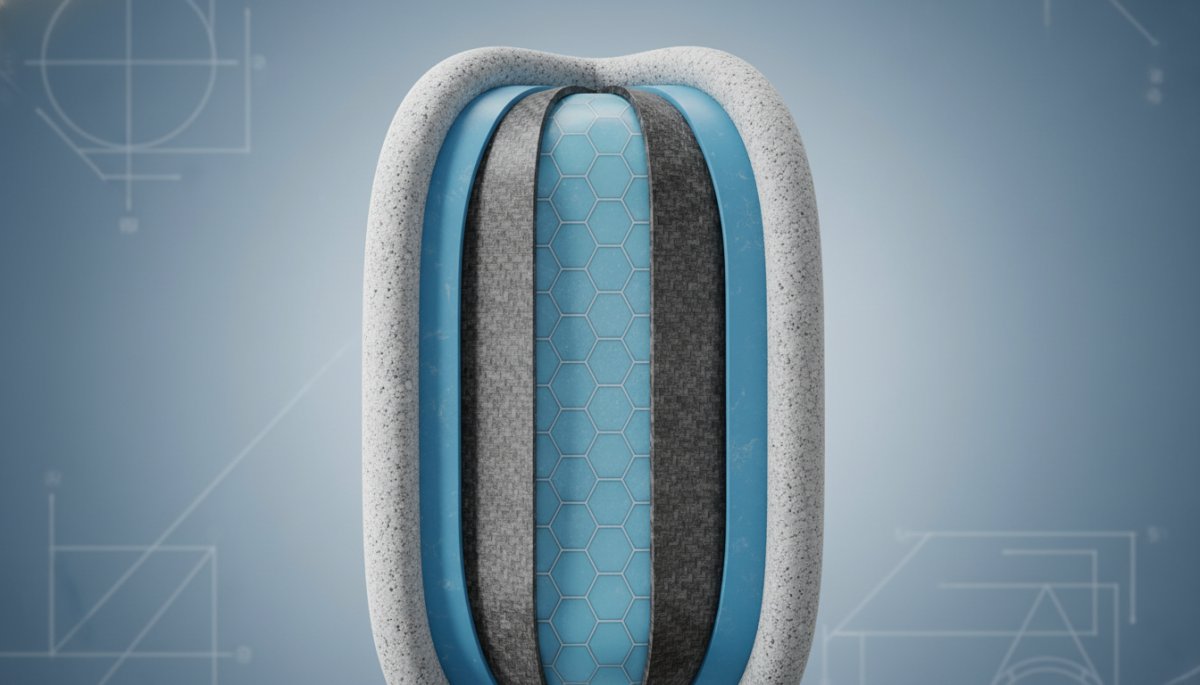 FS Tourシリーズパドルの構造イメージ