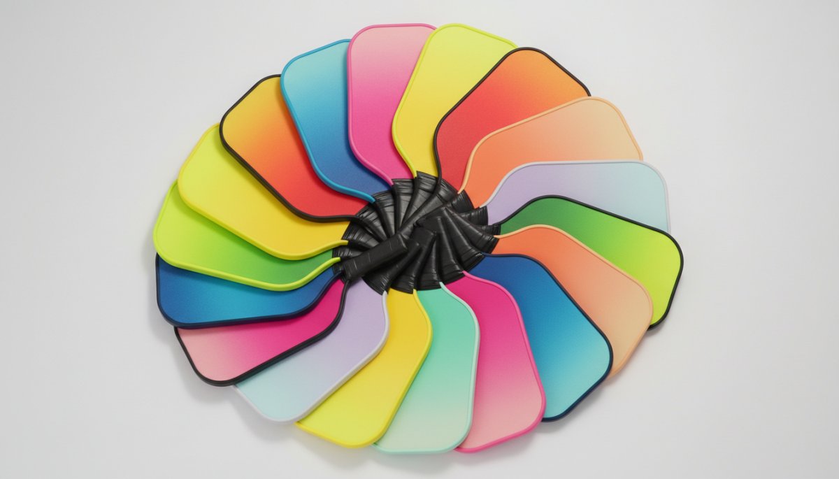 カラフルなBeesoulパドルのバリエーション