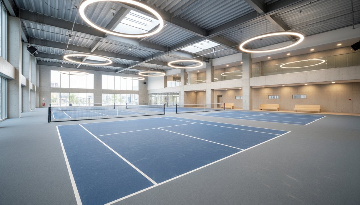 神戸のDIADEM PICKLEBALL KOBE室内施設