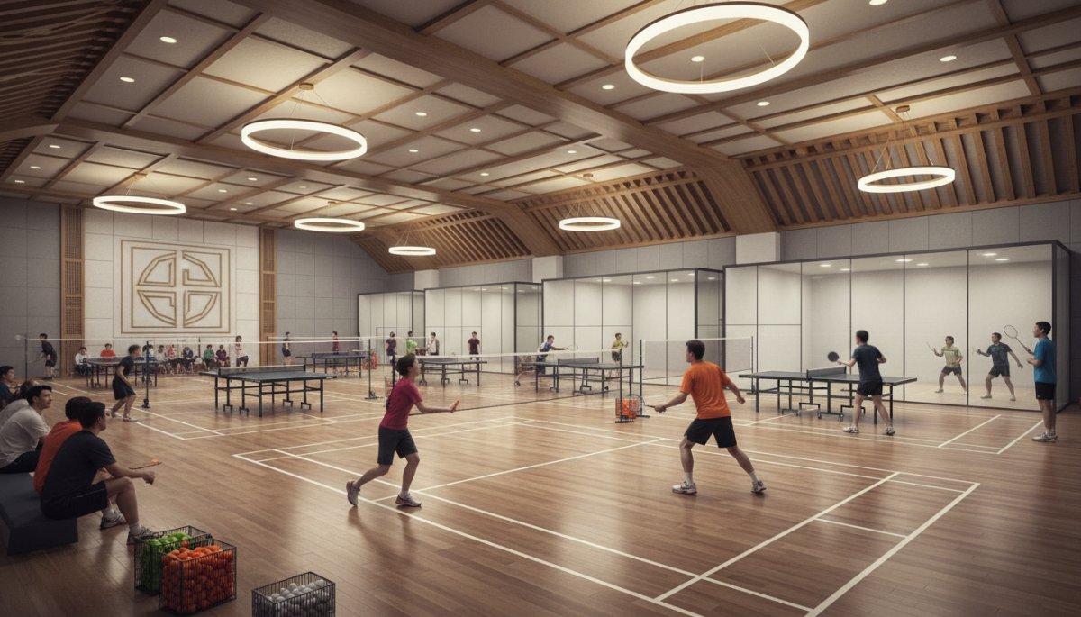 韓国スポーツ施設 ラケットスポーツ 若者