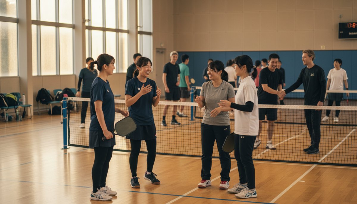 ピックルボール体験会での交流