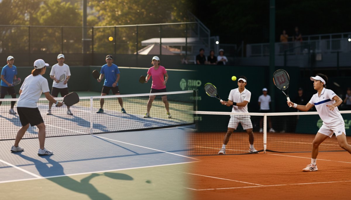 ピックルボールとテニスの違いを徹底比較｜ルール・用具・難易度